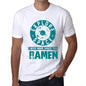 Mens Vintage Tee Shirt Graphic T Shirt I Need More Space For Ramen White - White / Xs / Cotton - T-Shirt