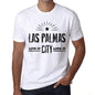 Mens Vintage Tee Shirt Graphic T Shirt Live It Love It Las Palmas White - White / Xs / Cotton - T-Shirt