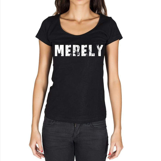 Merely Womens Short Sleeve Round Neck T-Shirt - Casual
