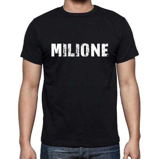 Milione Mens Short Sleeve Round Neck T-Shirt 00017 - Casual