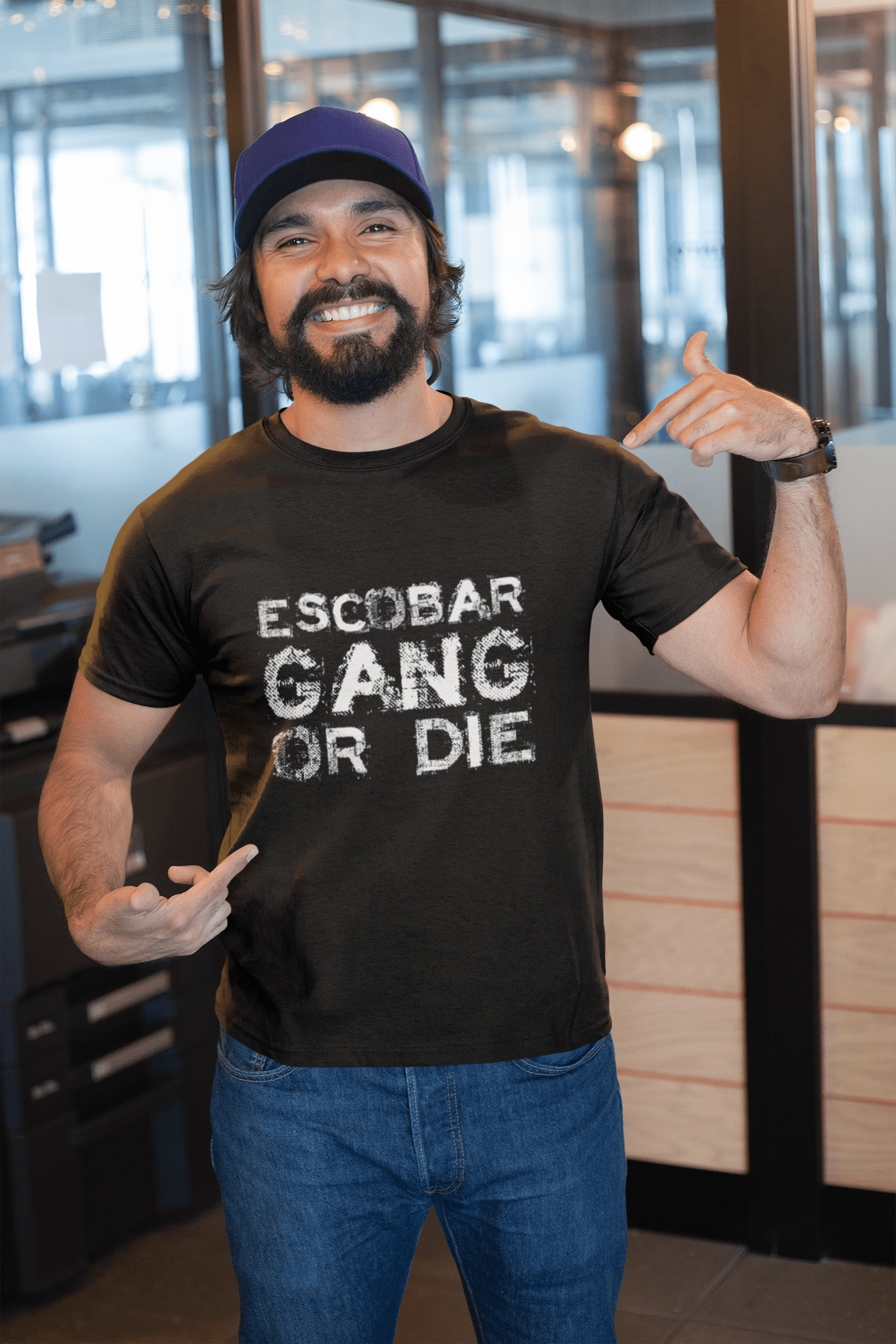 Escobar Family Gang Tshirt, t Shirt Homme, t-Shirt avec Mot, t Shirt Cadeau