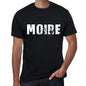 Moire Mens Retro T Shirt Black Birthday Gift 00553 - Black / Xs - Casual