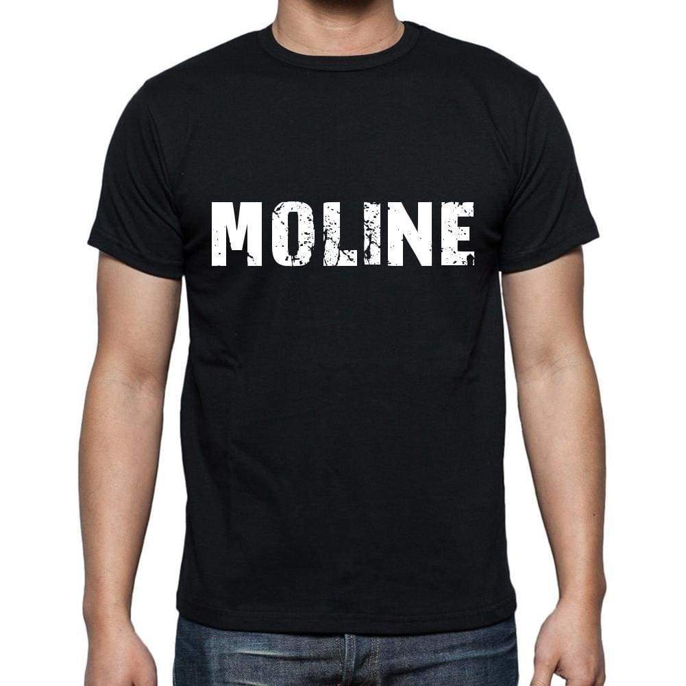 Moline Mens Short Sleeve Round Neck T-Shirt 00004 - Casual