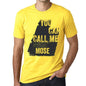 Mose You Can Call Me Mose Mens T Shirt Yellow Birthday Gift 00537 - Yellow / Xs - Casual
