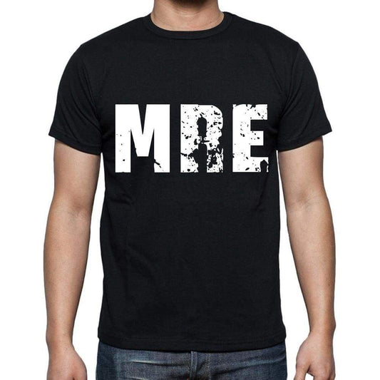 Mre Men T Shirts Short Sleeve T Shirts Men Tee Shirts For Men Cotton Black 3 Letters - Casual