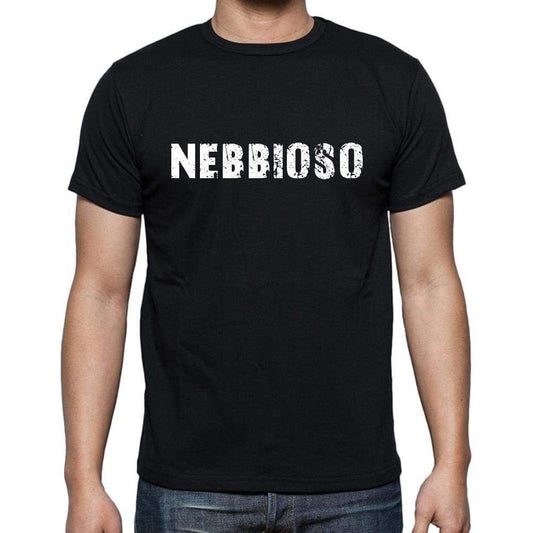 Nebbioso Mens Short Sleeve Round Neck T-Shirt 00017 - Casual