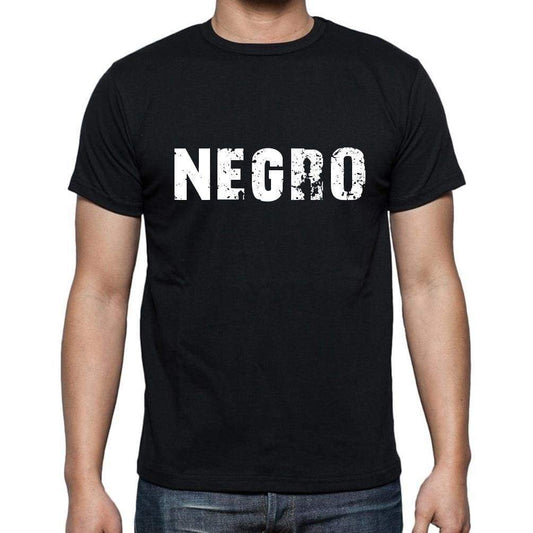Negro Mens Short Sleeve Round Neck T-Shirt - Casual