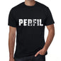 Perfil Mens T Shirt Black Birthday Gift 00550 - Black / Xs - Casual