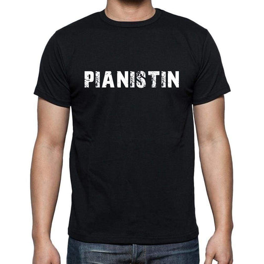 Pianistin Mens Short Sleeve Round Neck T-Shirt - Casual