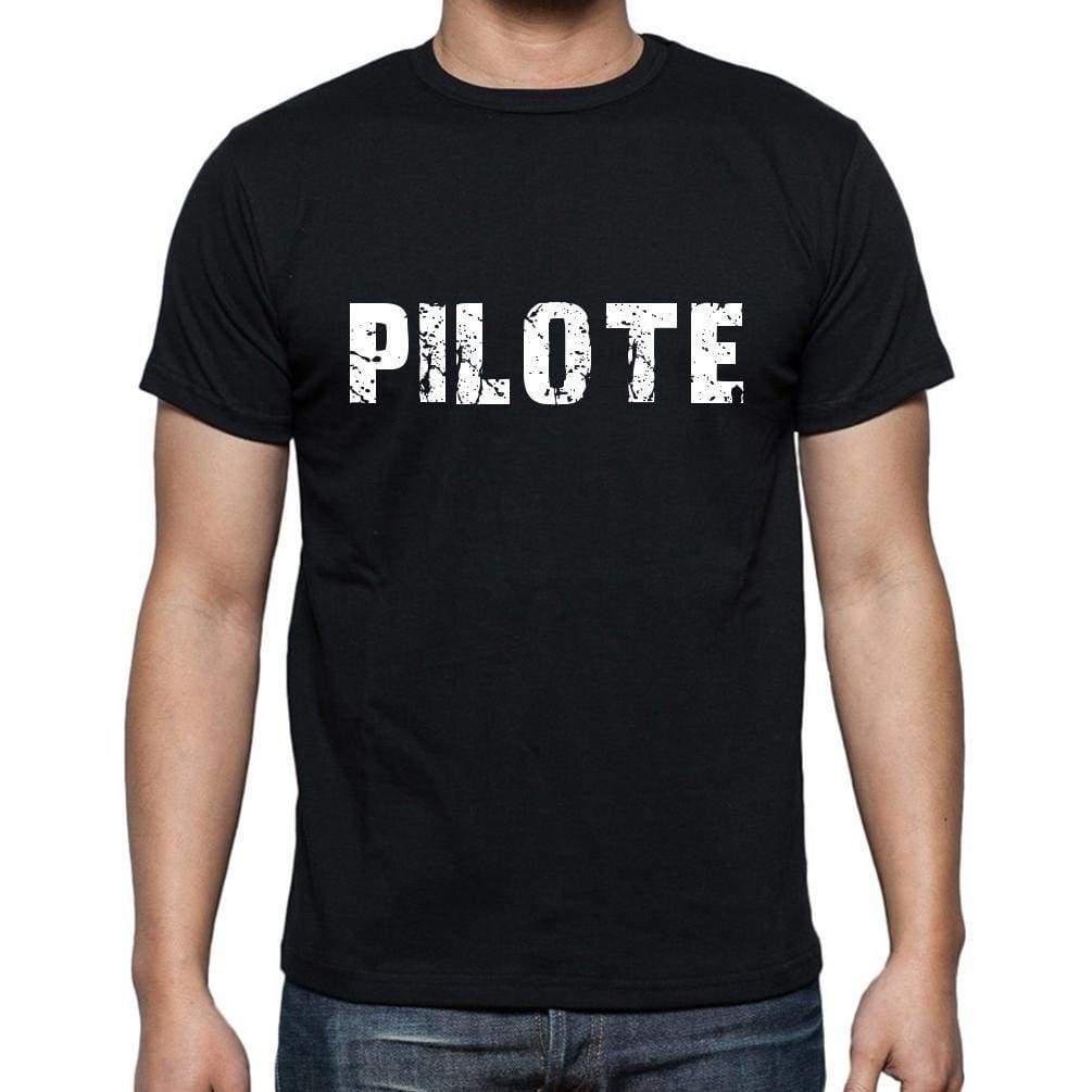 Pilote French Dictionary Mens Short Sleeve Round Neck T-Shirt 00009 - Casual