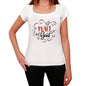 Place Is Good Womens T-Shirt White Birthday Gift 00486 - White / Xs - Casual