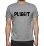 Plight Grey Mens Short Sleeve Round Neck T-Shirt 00018 - Grey / S - Casual