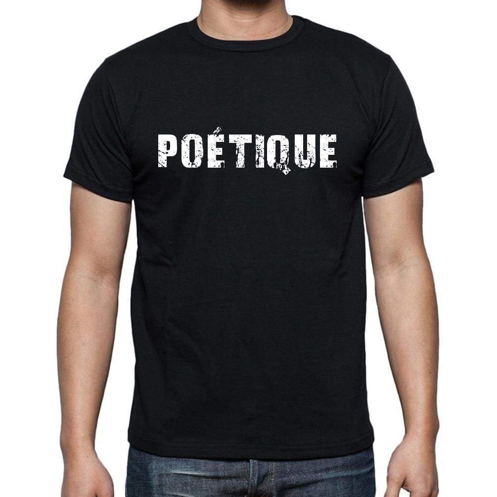 Poétique French Dictionary Mens Short Sleeve Round Neck T-Shirt 00009 - Casual