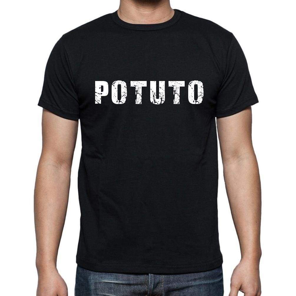 Potuto Mens Short Sleeve Round Neck T-Shirt 00017 - Casual