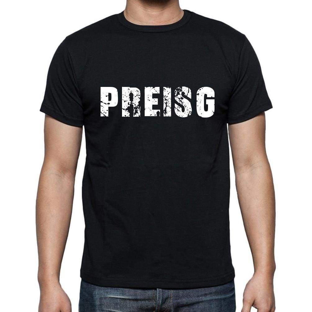 Preisg Mens Short Sleeve Round Neck T-Shirt - Casual