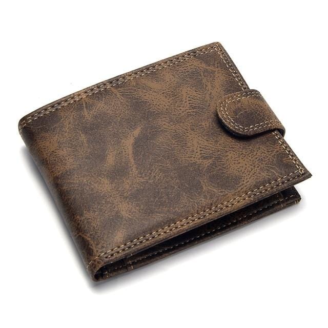 Luxury Designer Mens Wallet Leather PU Bifold Short Wallets Men Hasp Vintage Male Purse Coin Pouch Multi-functional Cards Wallet-Wallet-Ultrabasic