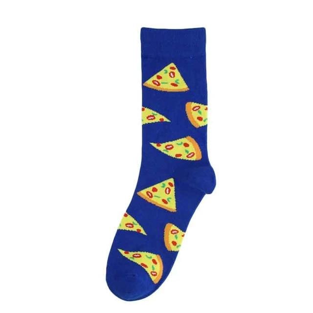 Men's Cotton Funny Socks Harajuku Creative Animal Food Happy Socks Men Dress Wedding Novelty Socks Clacetines Hombre Divertidos