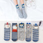 new Fashion Cartoon Cotton Socks Women Korean Kawaii Dog Print Women Cute Socks Casual Meias Funny Harajuku Socks For Women Girl