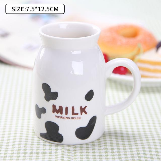 250/400ML Creative Cartoon Ceramic Mug Heat-resistant Tea Coffee Mug Children Milk Coffee Cup Travel Mug Home Office Coffee Mugs