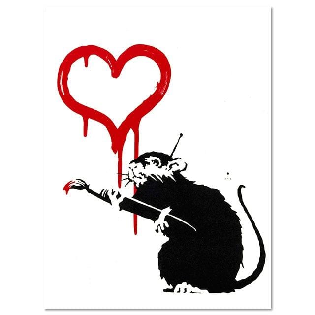 Banksy Canvas Art Print Wall Art Canvas Painting Nordic Posters And Prints Wall Pictures For Living Room Abstract Cuadros Decor