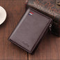 Baellerry short Men wallets fashion new card purse Multifunction organ leather wallet for male zipper wallet with coin pocket