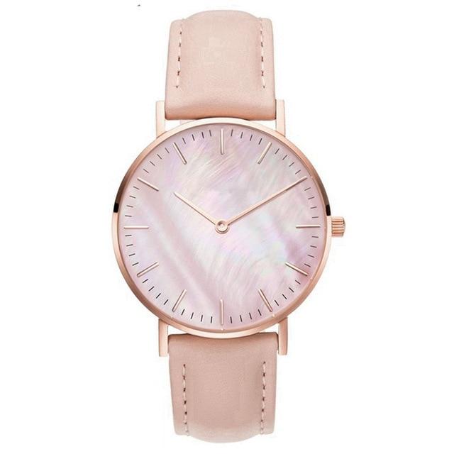 2020 Women Watches Top Brand Luxury Quartz Watch Leather Strap Fashion Wristwatch For Women Clock Ladies Hodinky Reloj Mujer