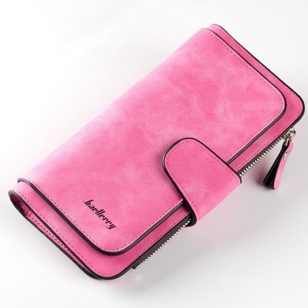 Baellerry Leather Women Wallets Coin Pocket Hasp Card Holder Money Bags Casual Long Ladies Clutch Phone Wallet Women Purse W195