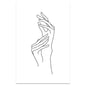 Nordic Minimalist Figures Line Art Sexy Woman Body Nude Wall Canvas Paintings Drawing Posters Prints Decoration for Livingroom