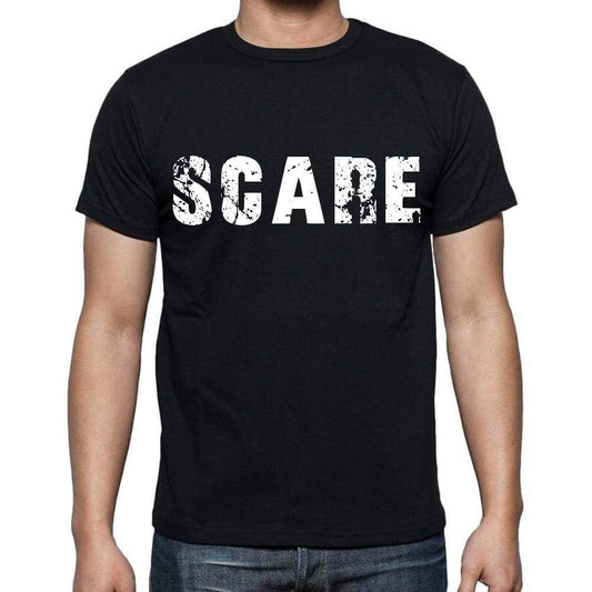 Scare Mens Short Sleeve Round Neck T-Shirt - Casual