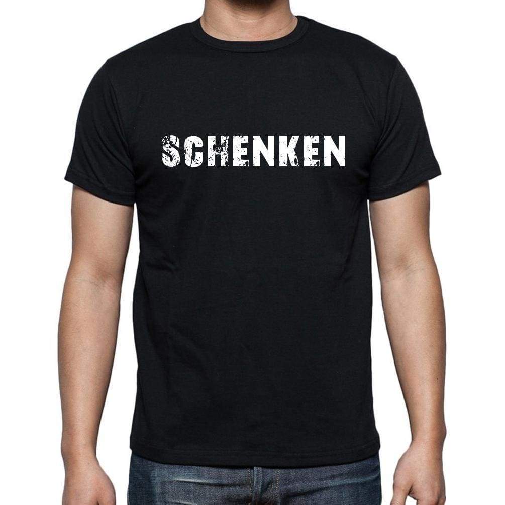 Schenken Mens Short Sleeve Round Neck T-Shirt - Casual