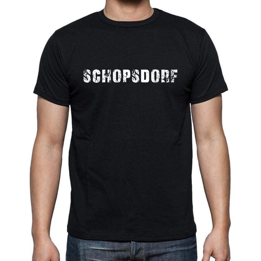 Schopsdorf Mens Short Sleeve Round Neck T-Shirt 00003 - Casual