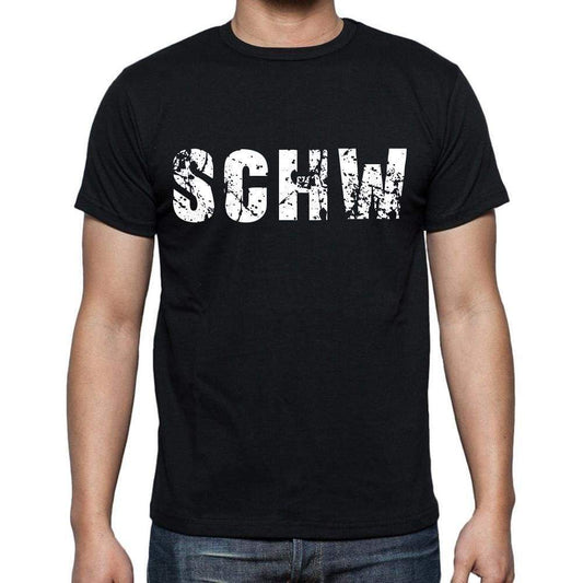 Schw Mens Short Sleeve Round Neck T-Shirt 00016 - Casual