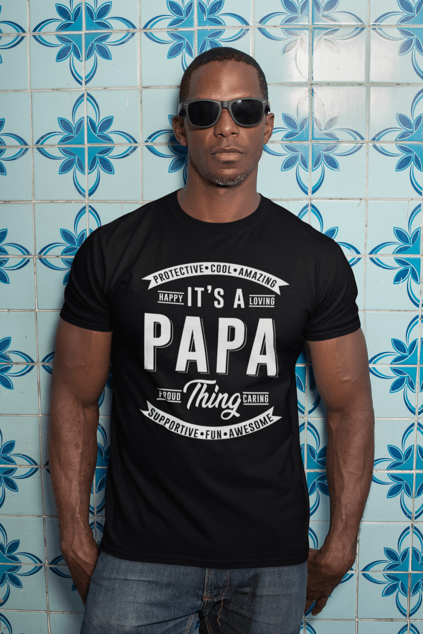 ULTRABASIC Men's Novelty T-Shirt It's a Papa Thing - Dad Tee Shirt