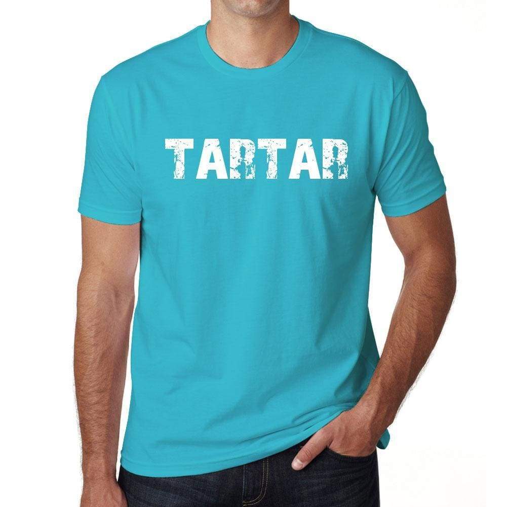 Tartar Mens Short Sleeve Round Neck T-Shirt - Blue / S - Casual