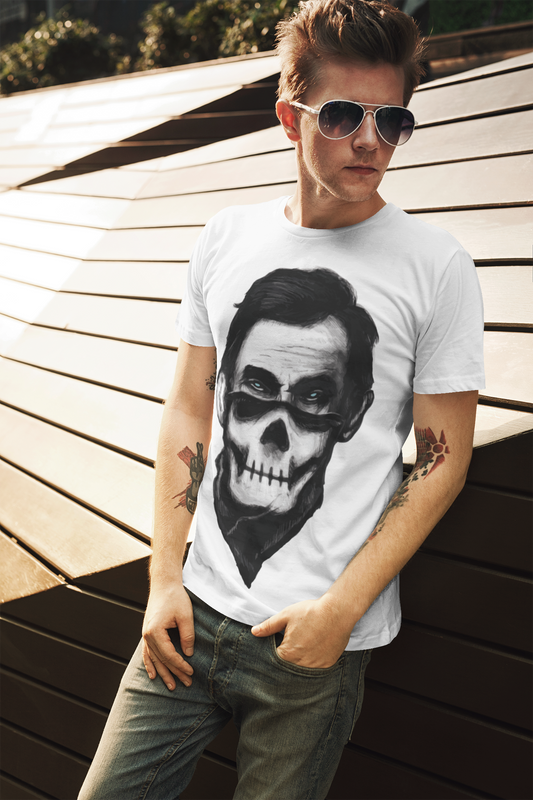 ULTRABASIC Men's Graphic T-Shirt - Abraham Lincoln Zombie Shirt - Funny Shirt