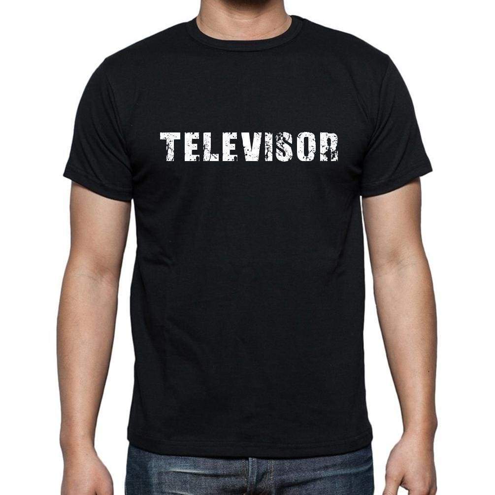 Televisor Mens Short Sleeve Round Neck T-Shirt - Casual