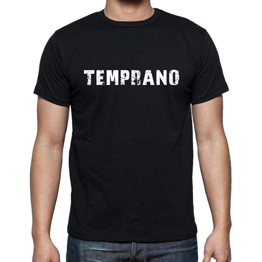 Temprano Mens Short Sleeve Round Neck T-Shirt - Casual