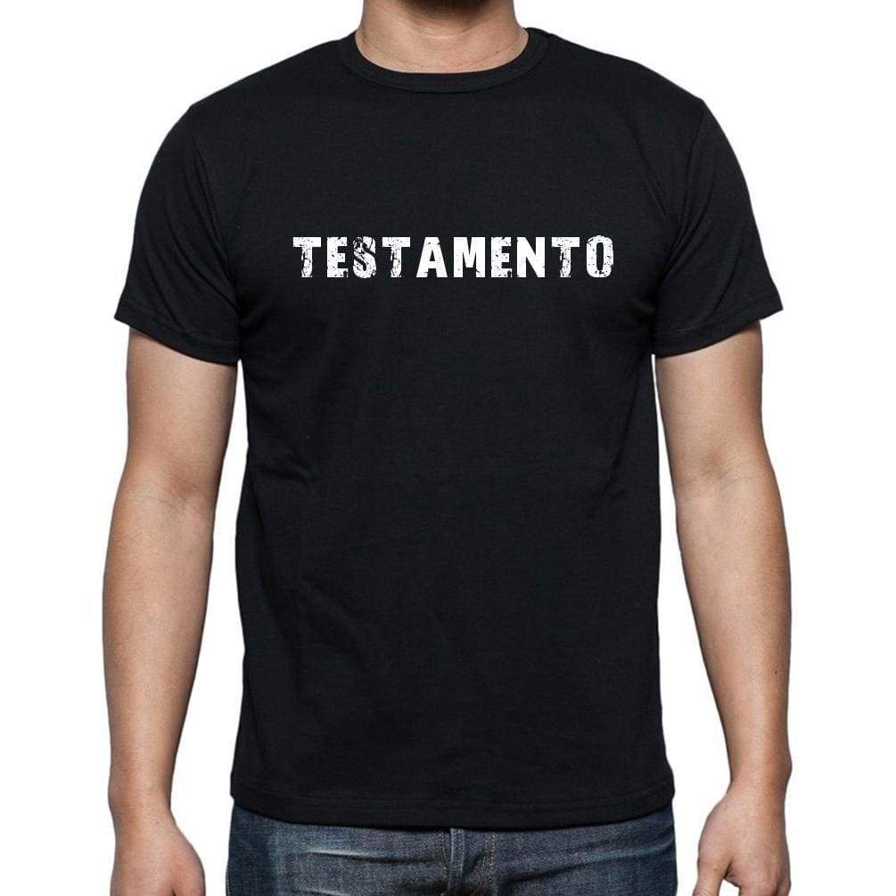 Testamento Mens Short Sleeve Round Neck T-Shirt - Casual