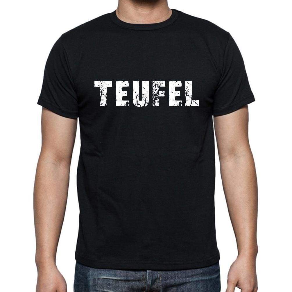 Teufel Mens Short Sleeve Round Neck T-Shirt - Casual