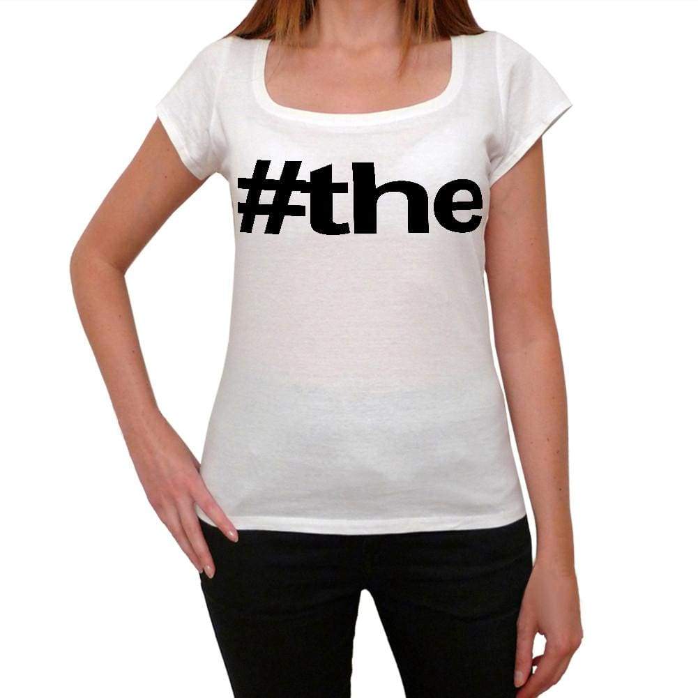 The Hashtag Womens Short Sleeve Scoop Neck Tee 00075