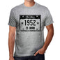 The Star 1952 Is Born Mens T-Shirt Grey Birthday Gift 00454 - Grey / S - Casual