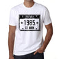 The Star 1985 Is Born Mens T-Shirt White Birthday Gift 00453 - White / Xs - Casual