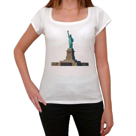 The Statue Of Liberty 5 Womens Short Sleeve Round Neck T-Shirt 00111