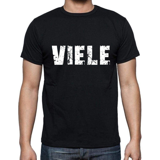 Viele Mens Short Sleeve Round Neck T-Shirt - Casual