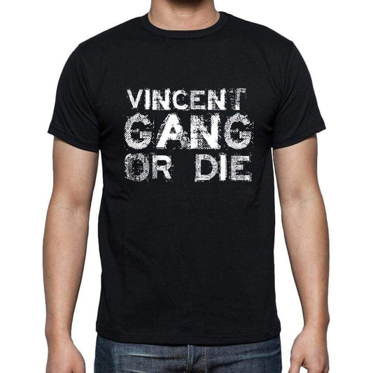 Vincent Family Gang Tshirt Mens Tshirt Black Tshirt Gift T-Shirt 00033 - Black / S - Casual