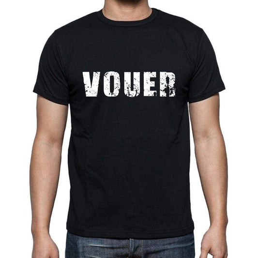 Vouer French Dictionary Mens Short Sleeve Round Neck T-Shirt 00009 - Casual