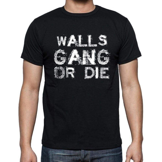 Walls Family Gang Tshirt Mens Tshirt Black Tshirt Gift T-Shirt 00033 - Black / S - Casual