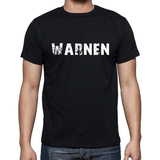 Warnen Mens Short Sleeve Round Neck T-Shirt - Casual