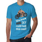 Who Knew 37 Could Look This Cool Mens T-Shirt Blue Birthday Gift 00472 - Blue / Xs - Casual
