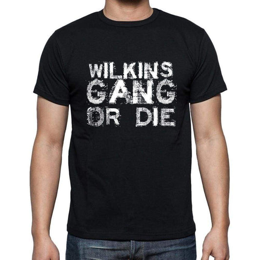 Wilkins Family Gang Tshirt Mens Tshirt Black Tshirt Gift T-Shirt 00033 - Black / S - Casual